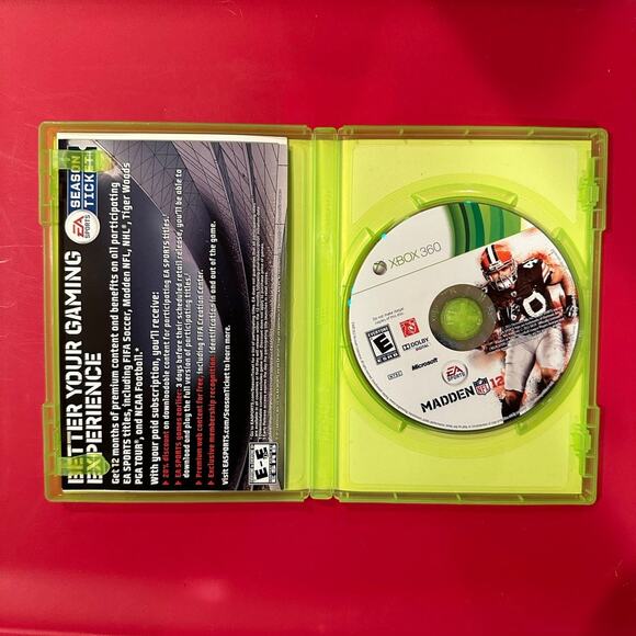 Xbox 360 Madden 12 Game - Picture 3 of 4